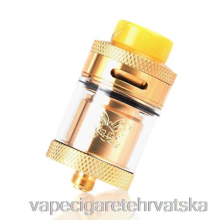 Vape Cigarete Hellvape X Heathen Dead Rabbit 25mm Rta Gold